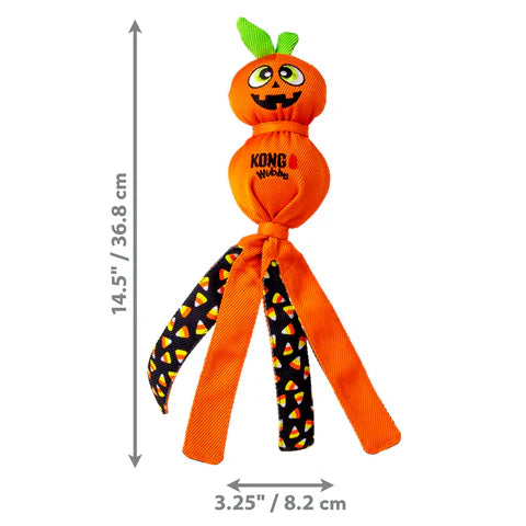 KONG: Halloween Wubba Ballistic Large - Pumpkin