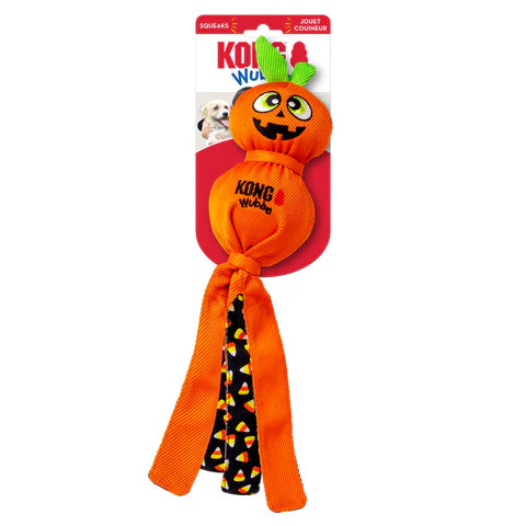 KONG: Halloween Wubba Ballistic Large - Pumpkin