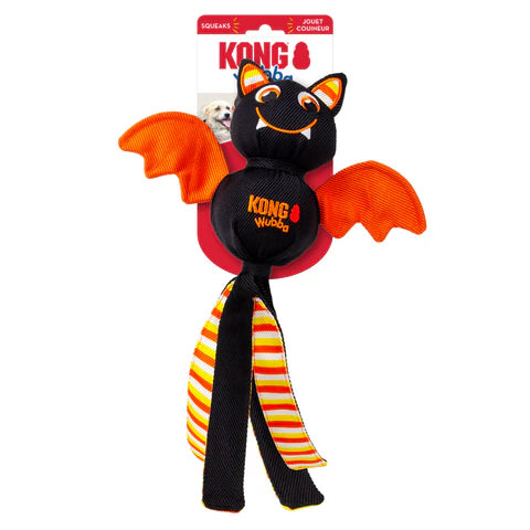 KONG: Halloween Wubba Ballistic Large - Bat