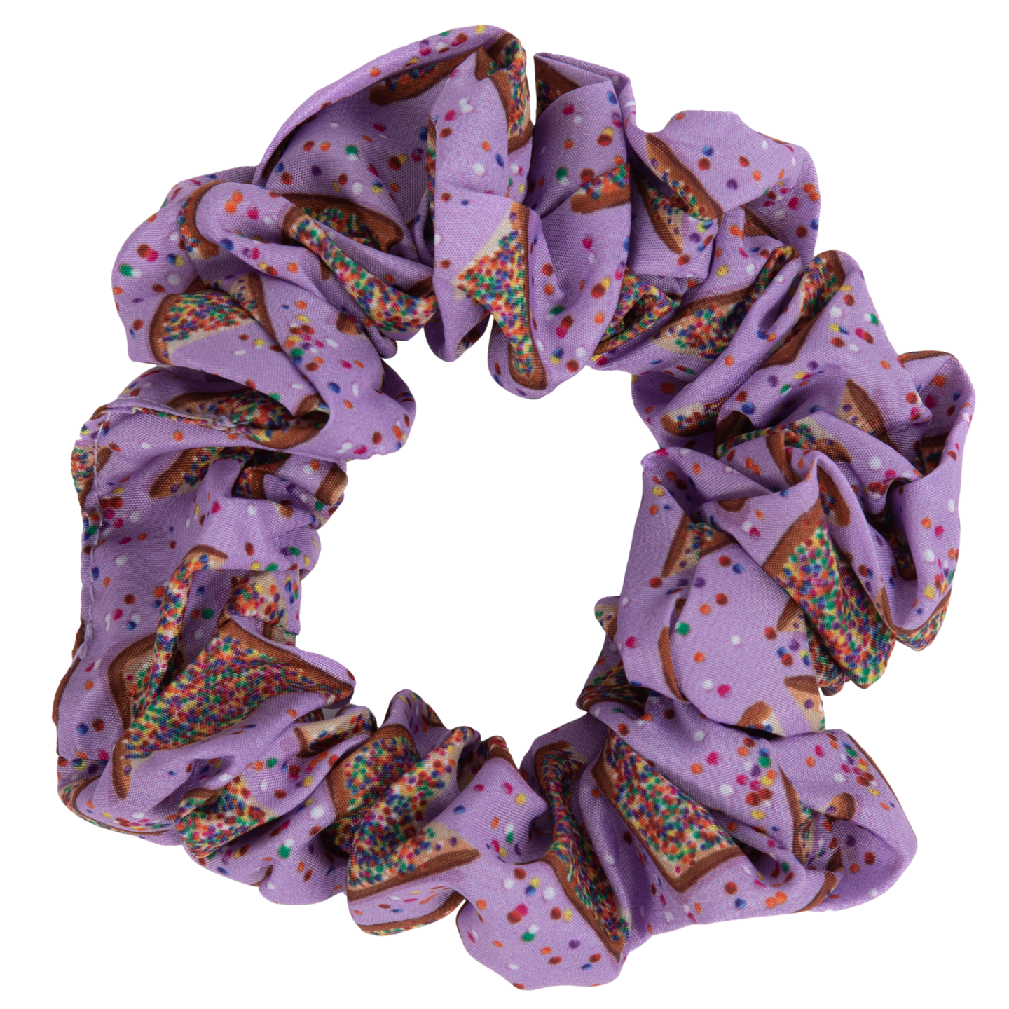 SCRUNCHIE: Purple Fairy Bread