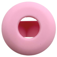 AirTag Holder | Harness or Collar Mounted (Round) | Pink