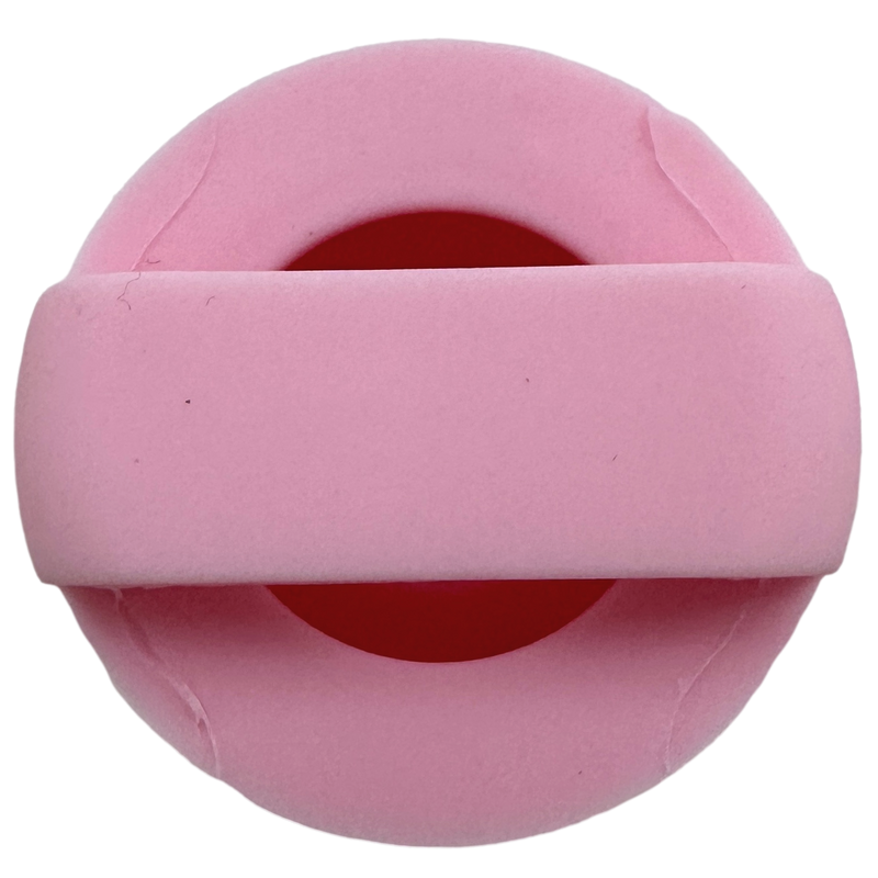 AirTag Holder | Harness or Collar Mounted (Round) | Pink
