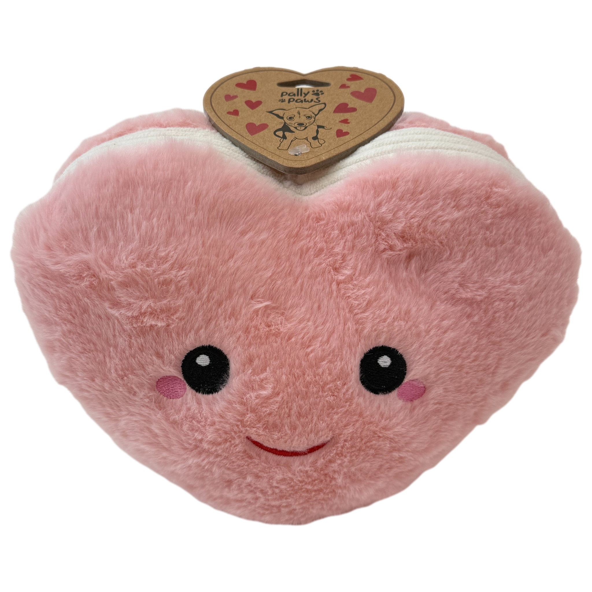 Pally Paws: Macaron Heart Dog Toy (NEW)