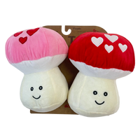 Giftable World: Mushy Mushrooms 2 Pack Dog Toy (NEW)