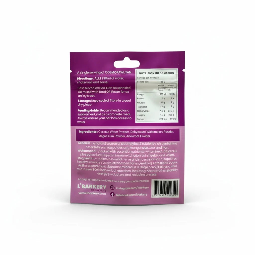DOG TREATS L'Barkery: Cosmopawlitian