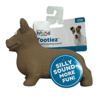 Outward Hound: Tootiez Latex Grunter Dog Toy - Corgi