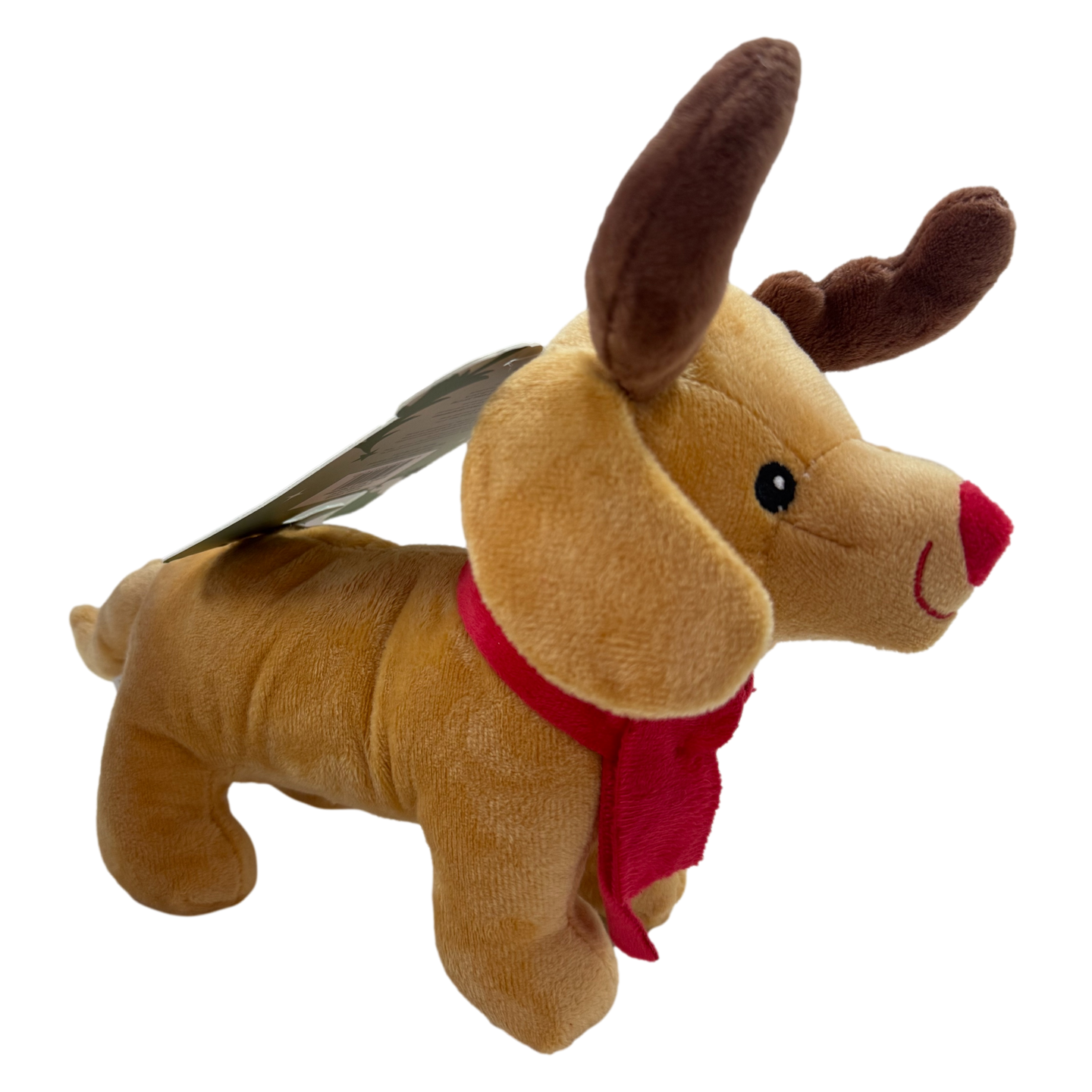 Giftable World: Tan Dachshund with Antlers