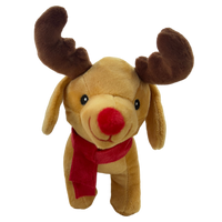 Giftable World: Tan Dachshund with Antlers