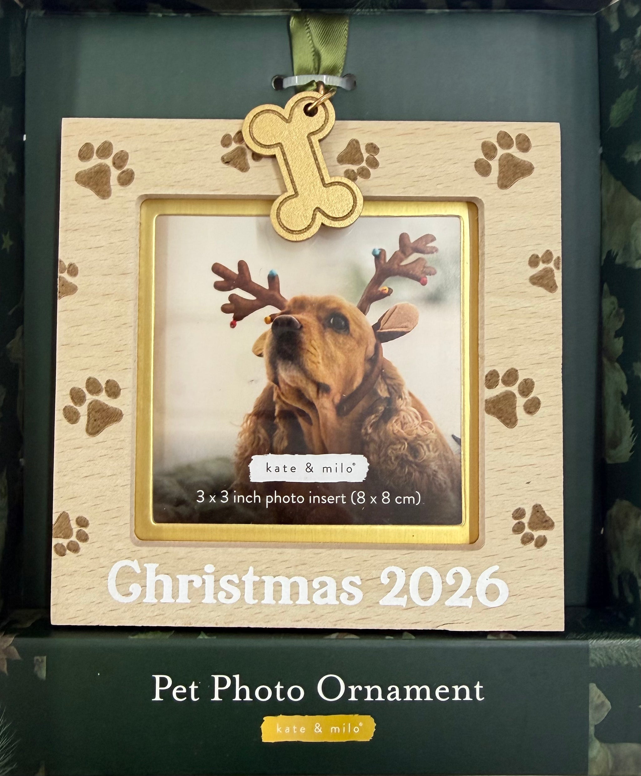 Kate & Milo: Pet Photo Ornament Frame