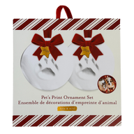 Kate & Milo: DIY Paw Print Ornament Set