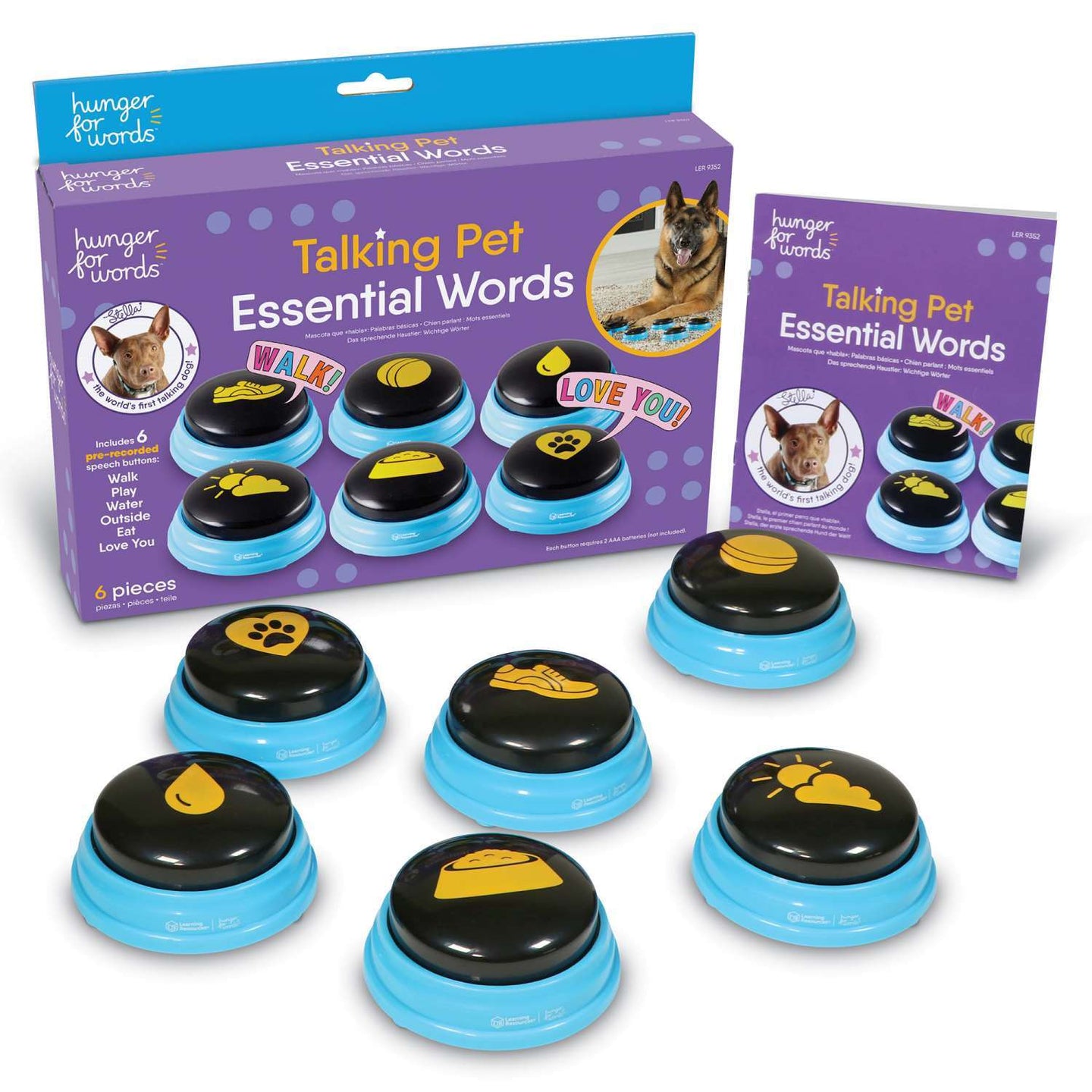 Hunger For Words: Talking Pet Essential Word Set (NEW)