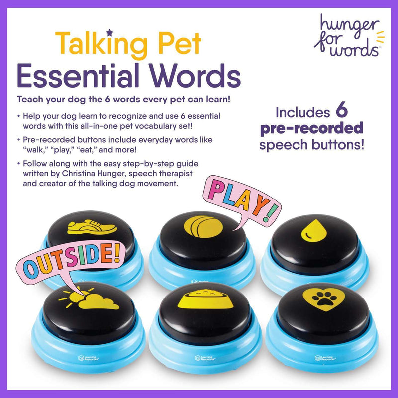 Hunger For Words: Talking Pet Essential Word Set (NEW)