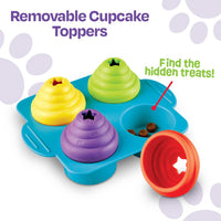 Brightkins: Cupcake Party! Interactive Dog Treat Dispensing Toy & Puzzle (NEW)