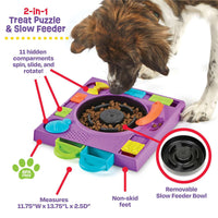 Brightkins: DJ Doggo Interactive Dog Puzzle Feeder (NEW)