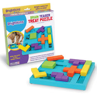 Brightkins: Brain Teaser Interactive Dog Treat & Food Puzzle (NEW)