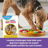 Brightkins: Pizza Party! Interactive Dog Treat & Food Puzzle Toy