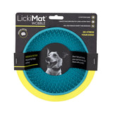 LICKIMAT: Wobble Slow Food Bowl - Blue