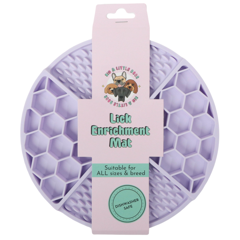 LICK ENRICHMENT MAT: Lilac {RESTOCK COMING}