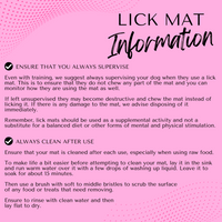 LICK ENRICHMENT MAT: Blue Grey