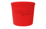 LICKIMAT: Yoggie Pot Slow Feeder Dog Bowl - Red