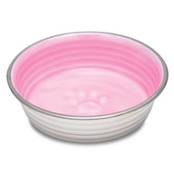 Loving Pets: Le Bol Bowl Non Skid Stainless Steel Bowl | Rose Pink - Large