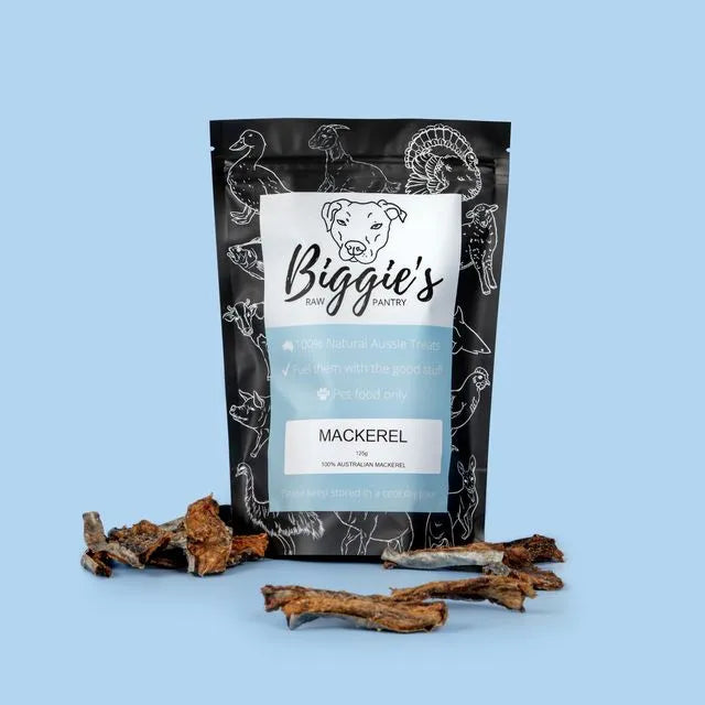 DOG TREATS: Biggies Raw Pantry | Mackerel