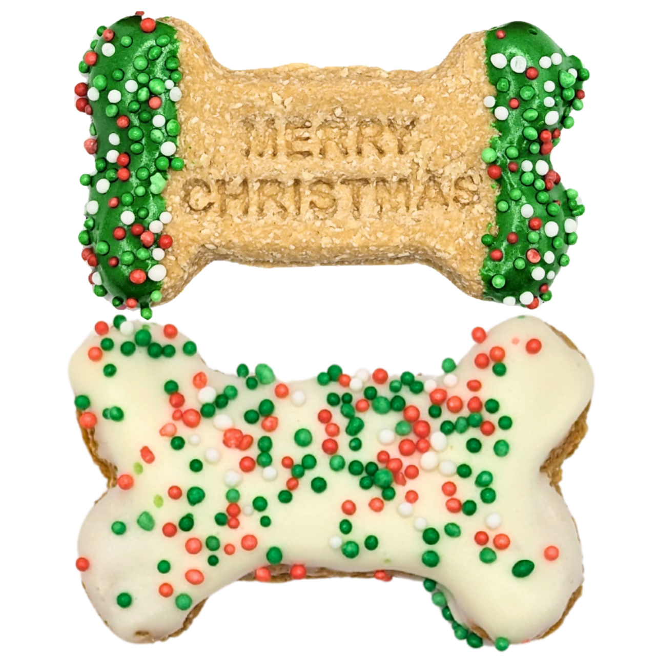 DOG TREATS | Huds and Toke: Little Merry Christmas Bones - 2 Pces (in GIFT BOX) (NEW!)