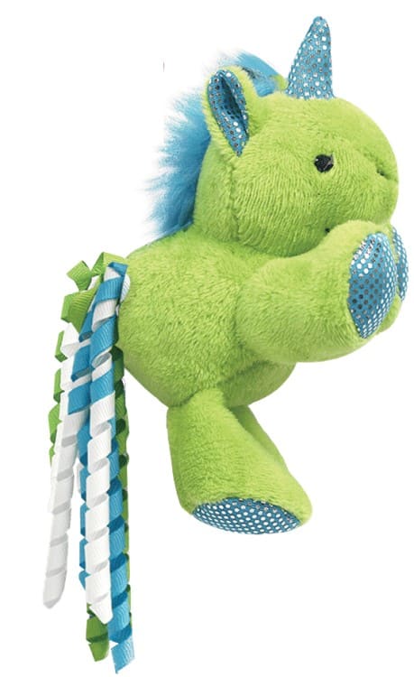 MULTIPET (CAT): Unicorn Cat Toy - Green