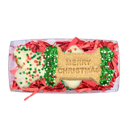 DOG TREATS | Huds and Toke: Little Merry Christmas Bones - 2 Pces (in GIFT BOX) (NEW!)