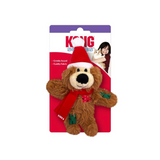 KONG (CAT): Christmas Holidays Softies Plush Cat Toy - Brown