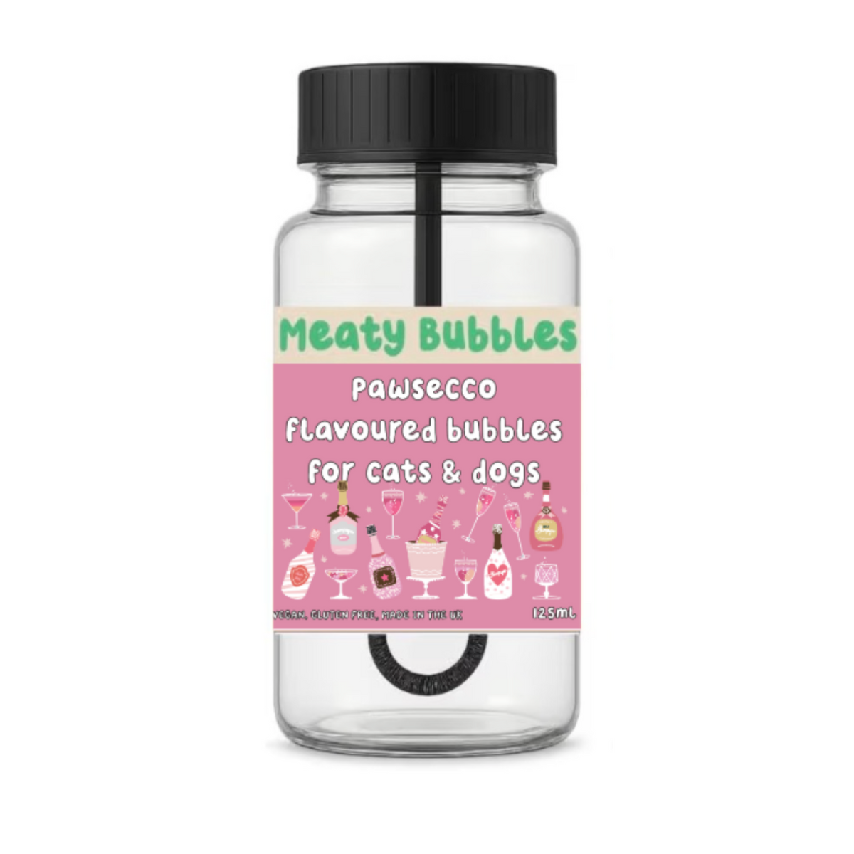 Meaty Bubbles Pawsecco Dog Bubbles (125ml)