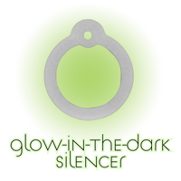 Pet ID Tag Accessory | Glow-in-the-Dark Silencer
