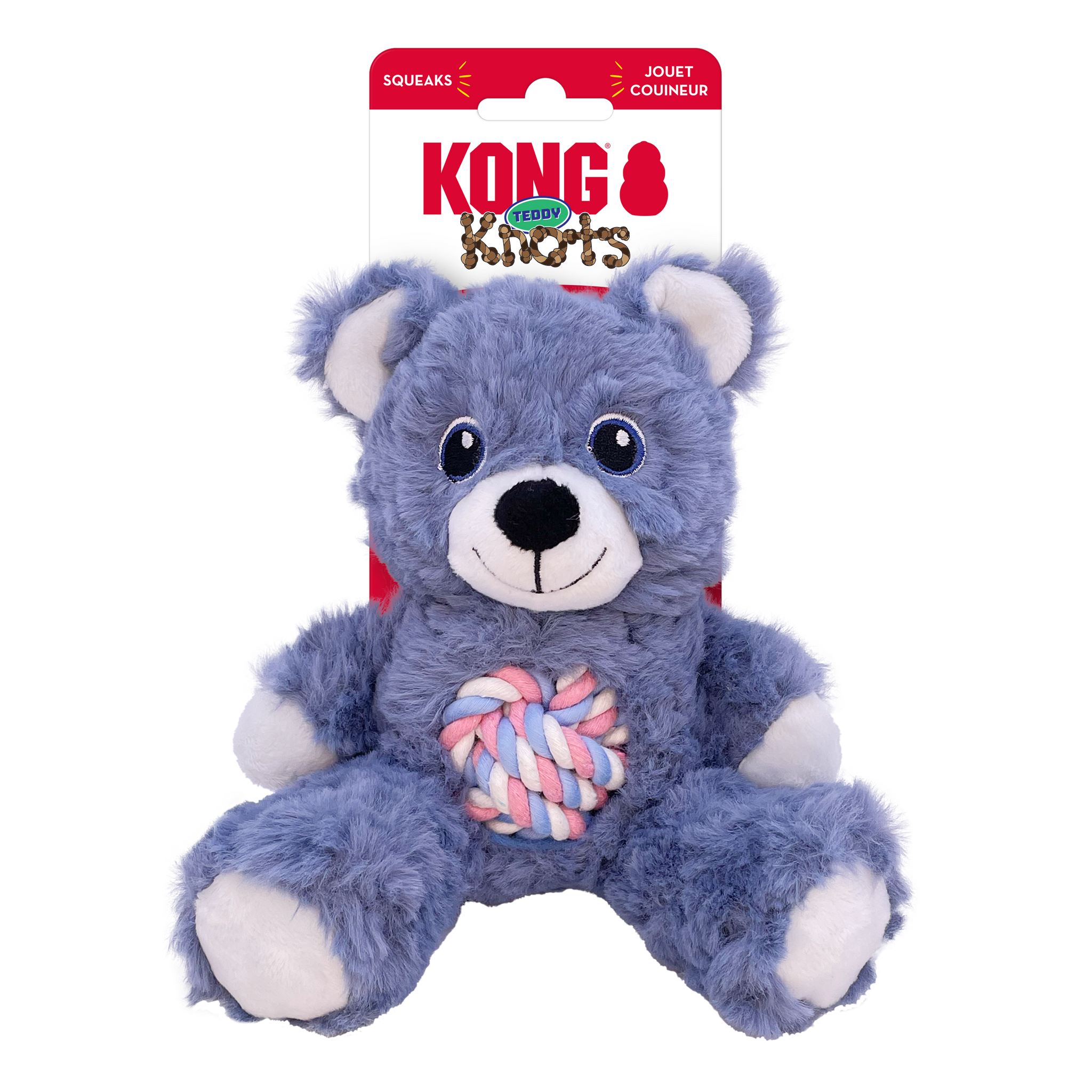 KONG: Knots Dog Teddy Small - Blue (NEW)