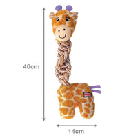 KONG: Knots Twists Plush Tug Giraffe M/L