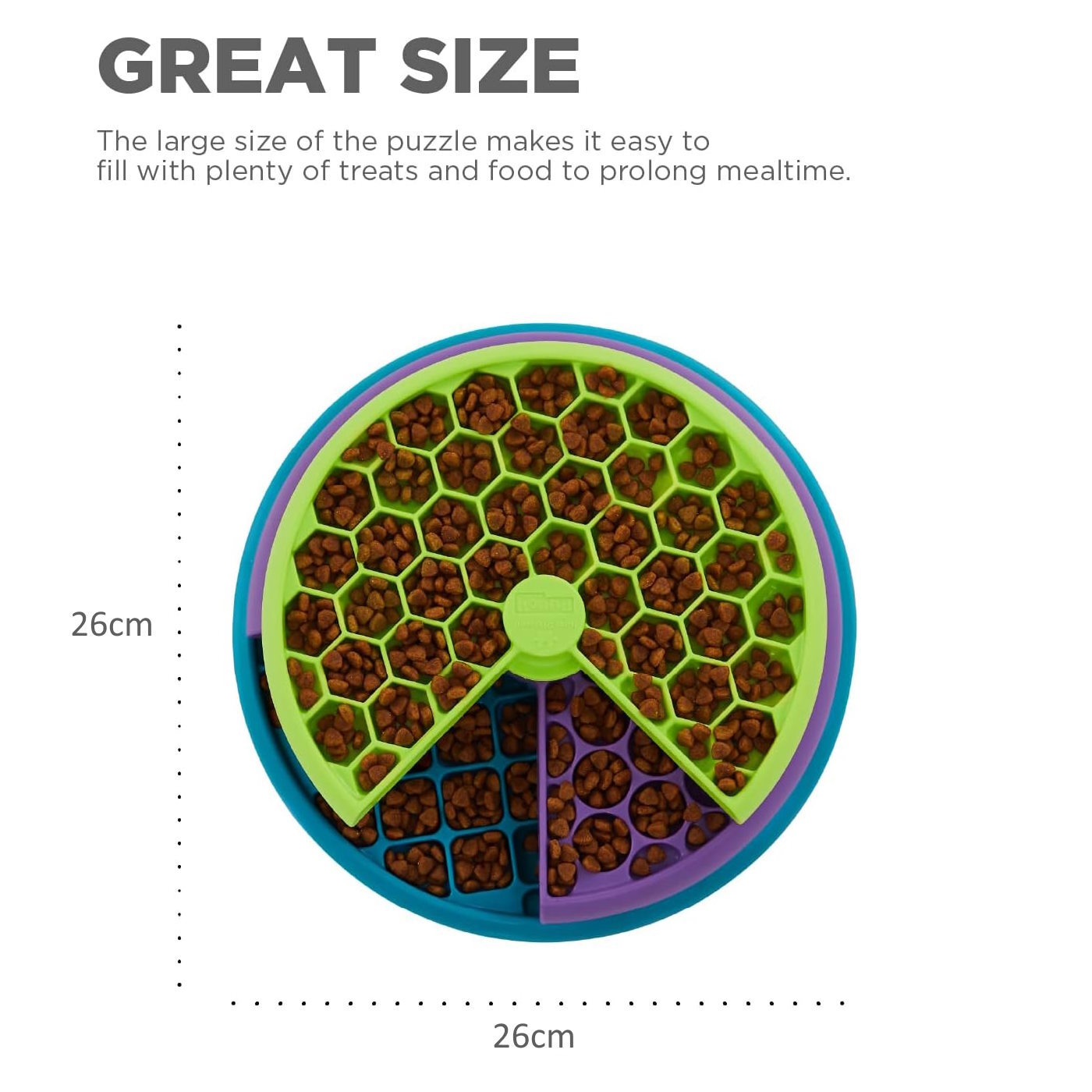 Outward Hound: Lickin' Layers Slow Food & Treat Bowl