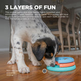 Outward Hound: Puppy Lickin' Layers Slow Food Dog Bowl