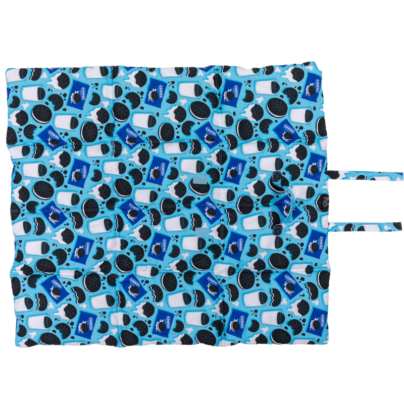 ON-THE-GO PET MAT: Cookies/Blueberry Gingham (NEW!)