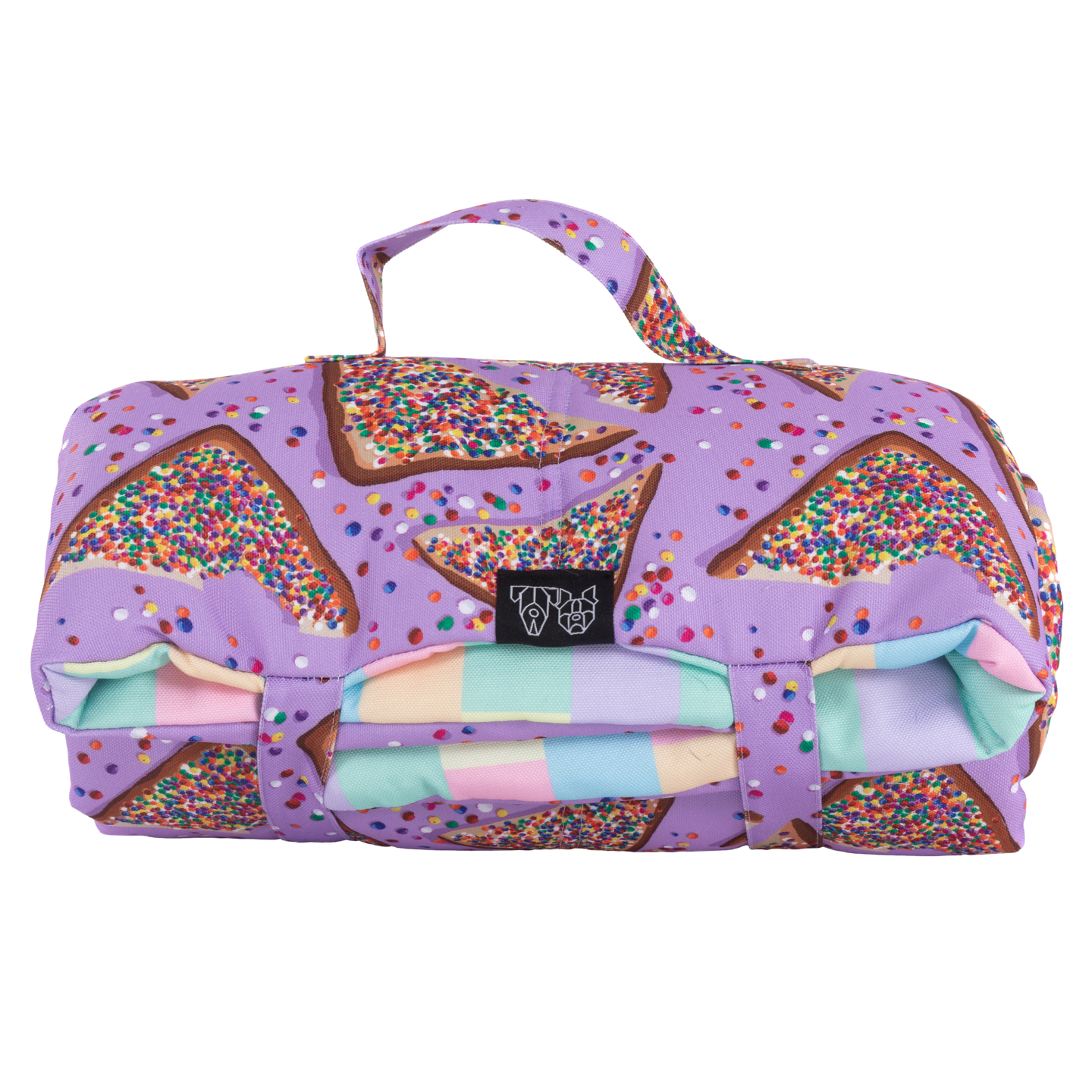 ON-THE-GO PET MAT: Purple Fairy Bread/Gelato