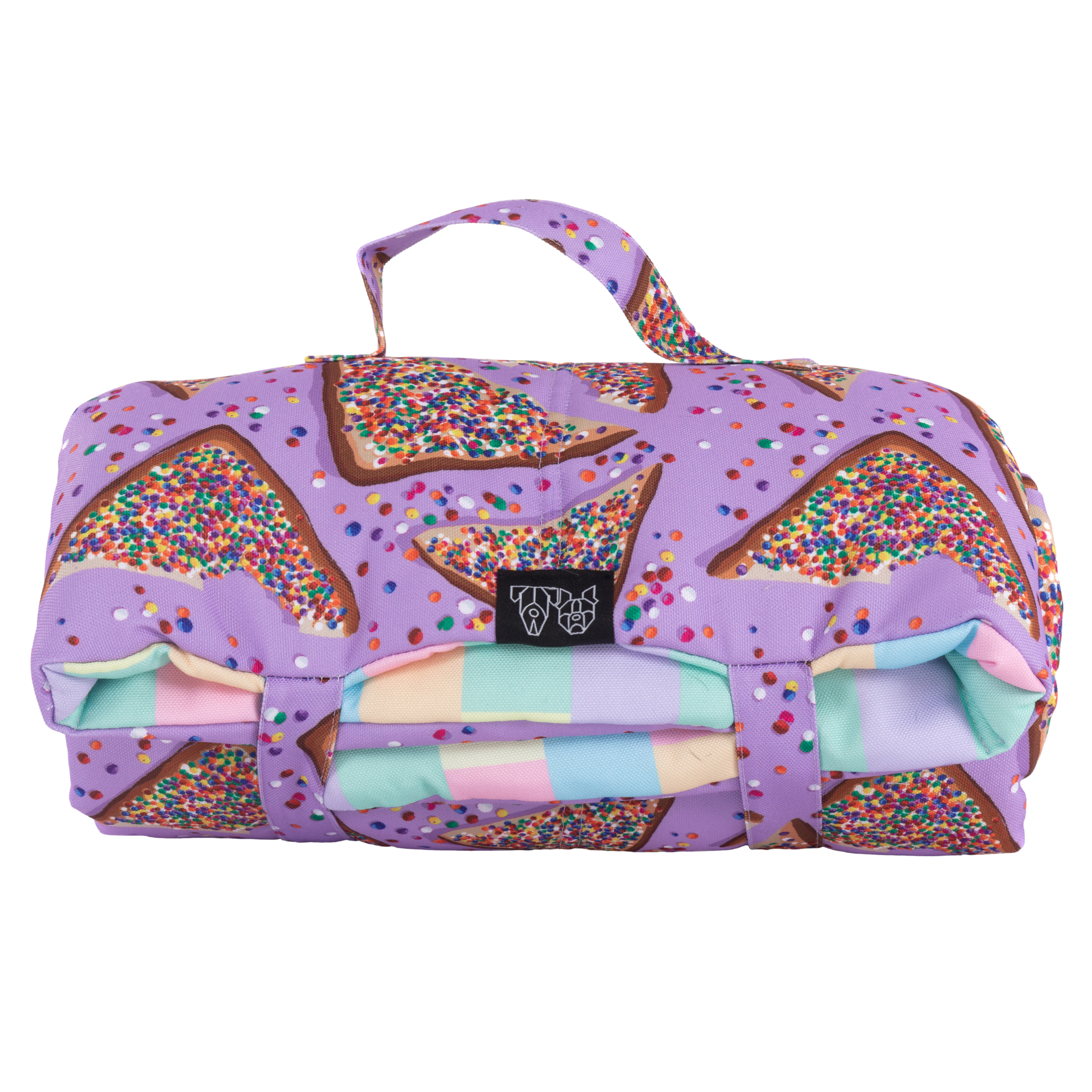 ON-THE-GO PET MAT: Purple Fairy Bread/Gelato