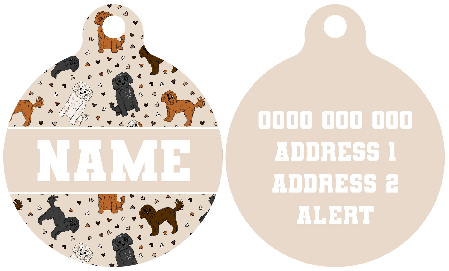 Pet ID Tag | Oodles of Love