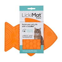 LICKIMAT (CAT): Felix (for Cats) (Orange)