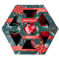Oscar & Friends: Festive Pet Ball 7 Piece Gift Set
