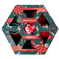 Oscar & Friends: Festive Pet Ball 7 Piece Gift Set