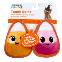 Outward Hound: Tough Skinz  - Candy Corn (2 Pack)