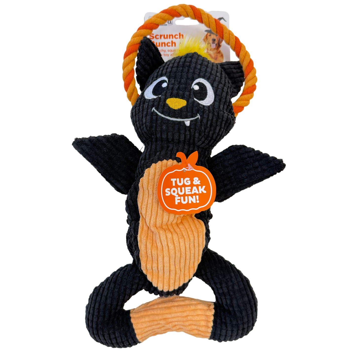 Outward Hound: Scrunch Bunch Dog Toy - Bat
