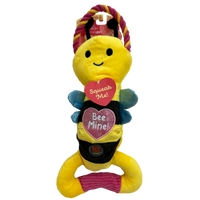 Outward Hound: Scrunch Bunch Dog Toy - Bee Mine