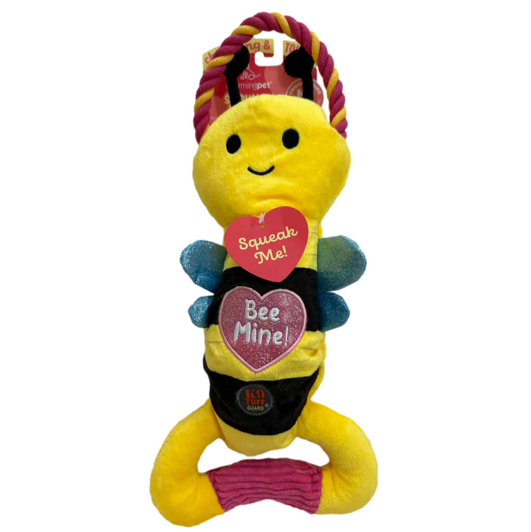 Outward Hound: Scrunch Bunch Dog Toy - Bee Mine