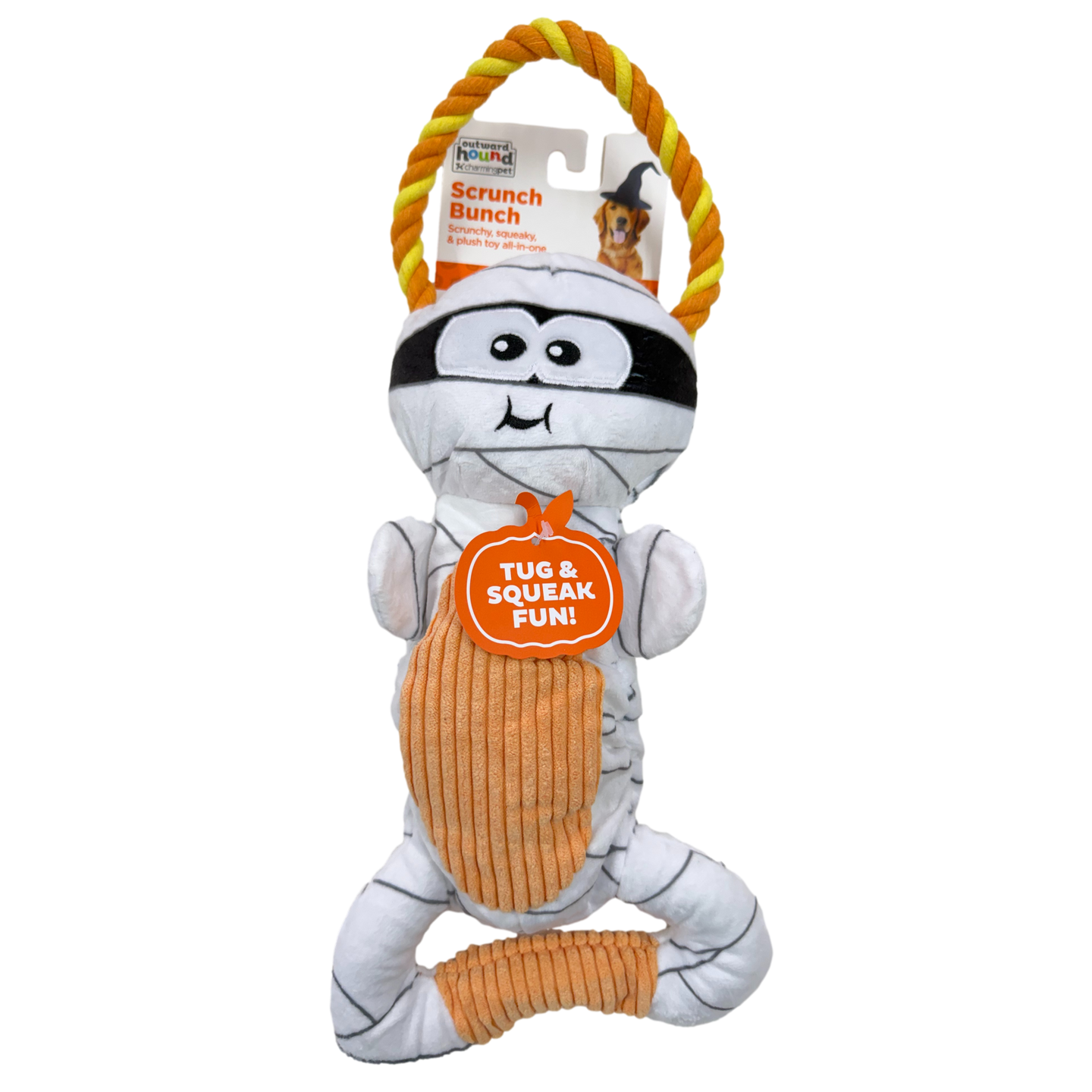 Outward Hound: Scrunch Bunch Dog Toy - Mummy