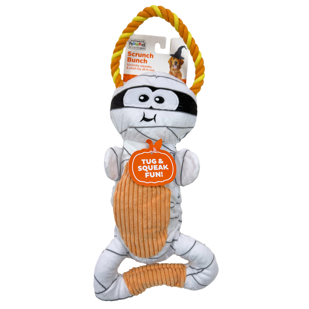 Outward Hound: Scrunch Bunch Dog Toy - Mummy