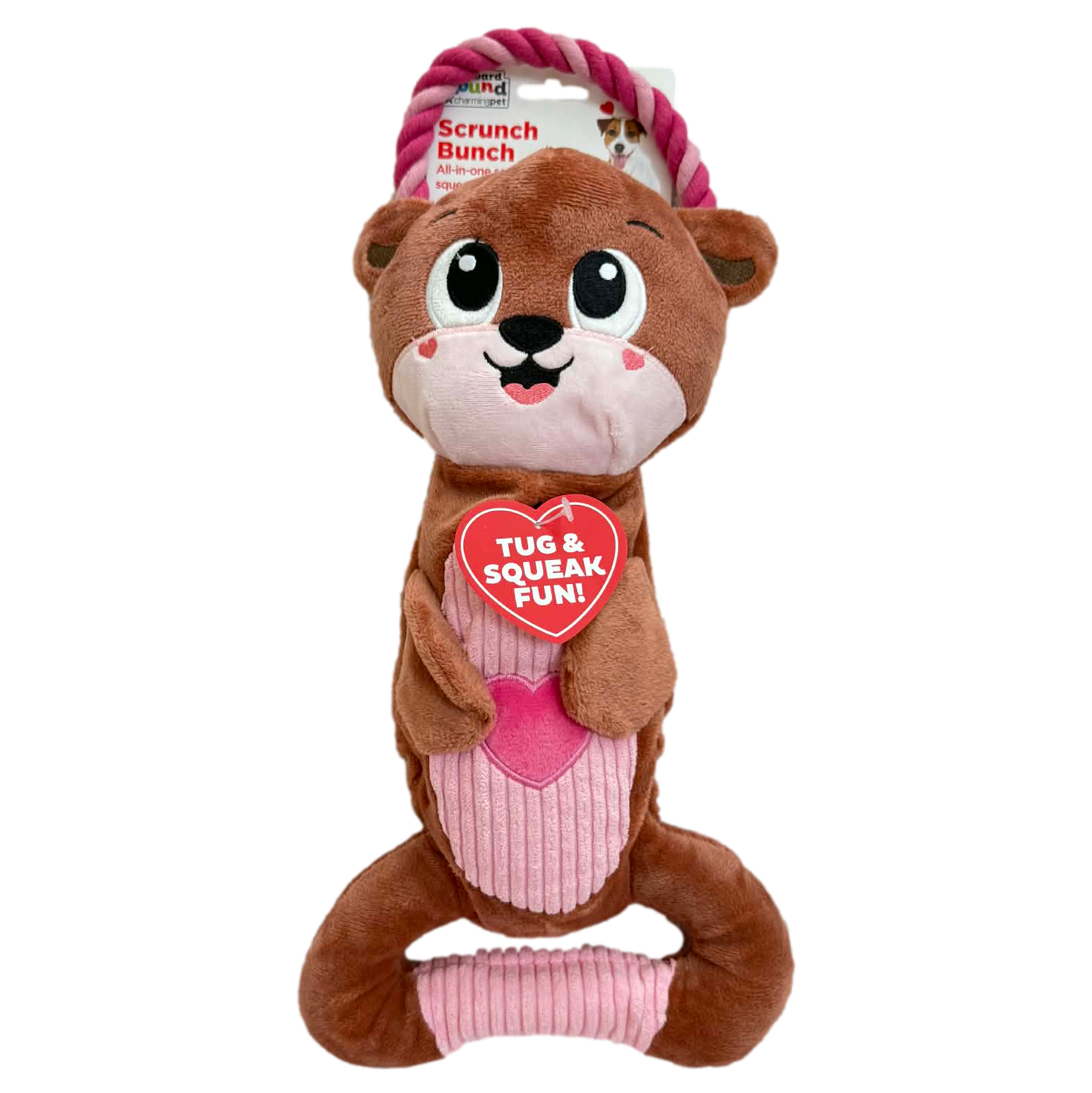 Outward Hound: Scrunch Bunch Dog Toy - Otter Love
